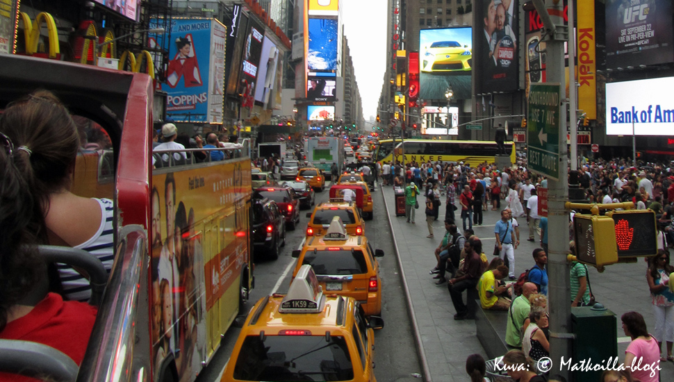 Times Square, New York 2012. Kuva: © Matkoilla-blogi