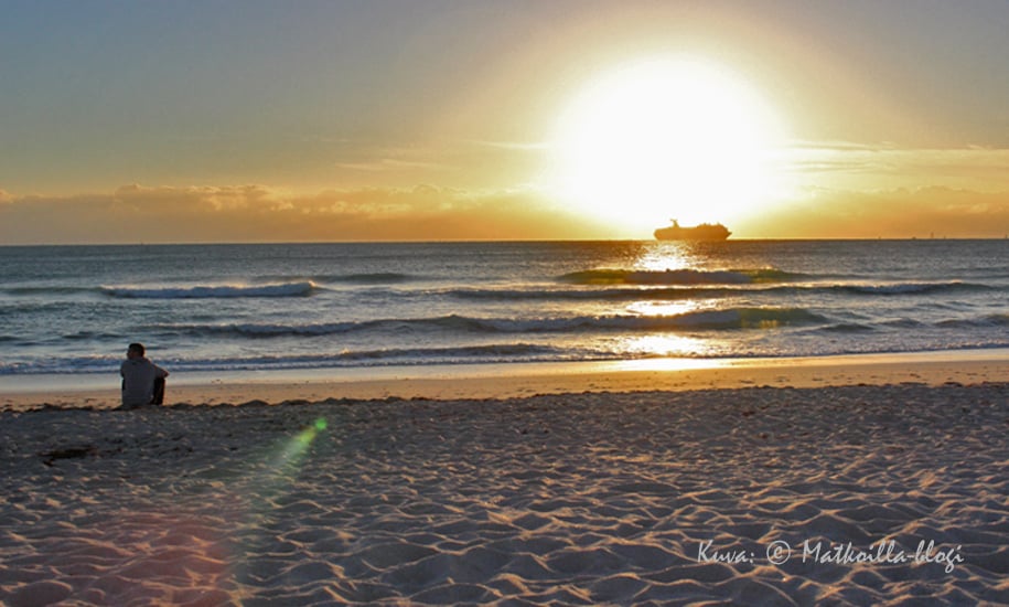 Auringonnousu Miami South Beachilla. Kuva: © Matkoilla-blogi