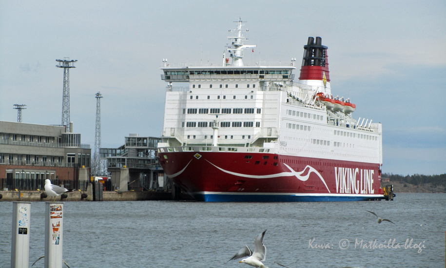 Viking Linen Mariella palasi tänään liikenteeseen faceliftin jälkeen. Kuva: © Matkoilla-blogi