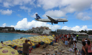 Maho Beach, St.Maarten. Kuva: © Matkoilla-blogi