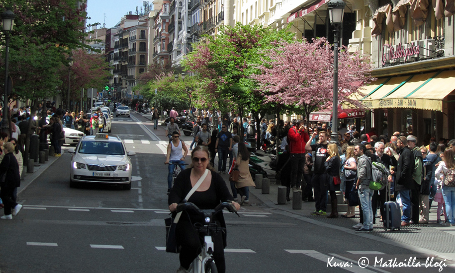 Calle Mayor, Madrid. Kuva: © Matkoilla-blogi
