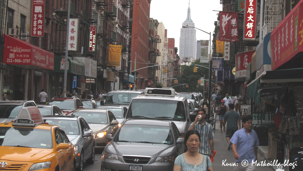 Chinatown, New York. Kuva: © Matkoilla-blogi