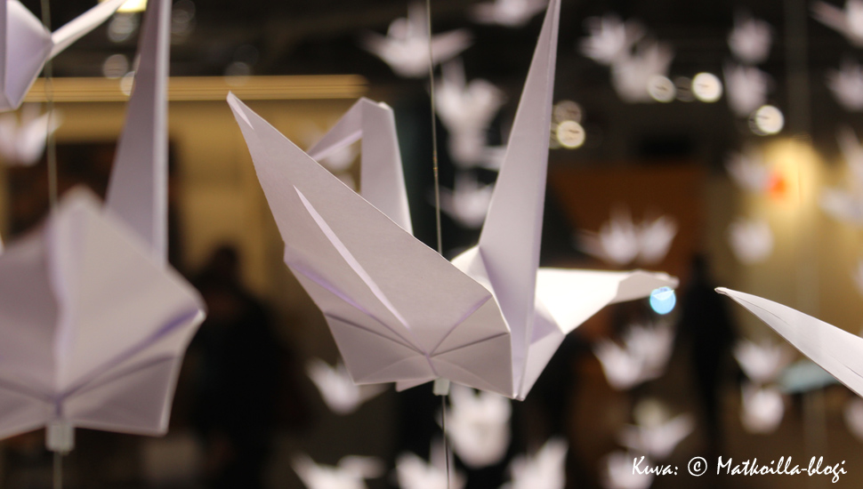 Habitare 2016: Origamilinnut. Kuva: © Matkoilla-blogi