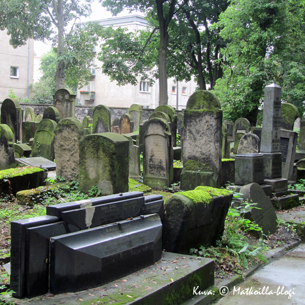 Krakovan uusi juutalainen hautausmaa. Kuva: © Matkoilla-blogi